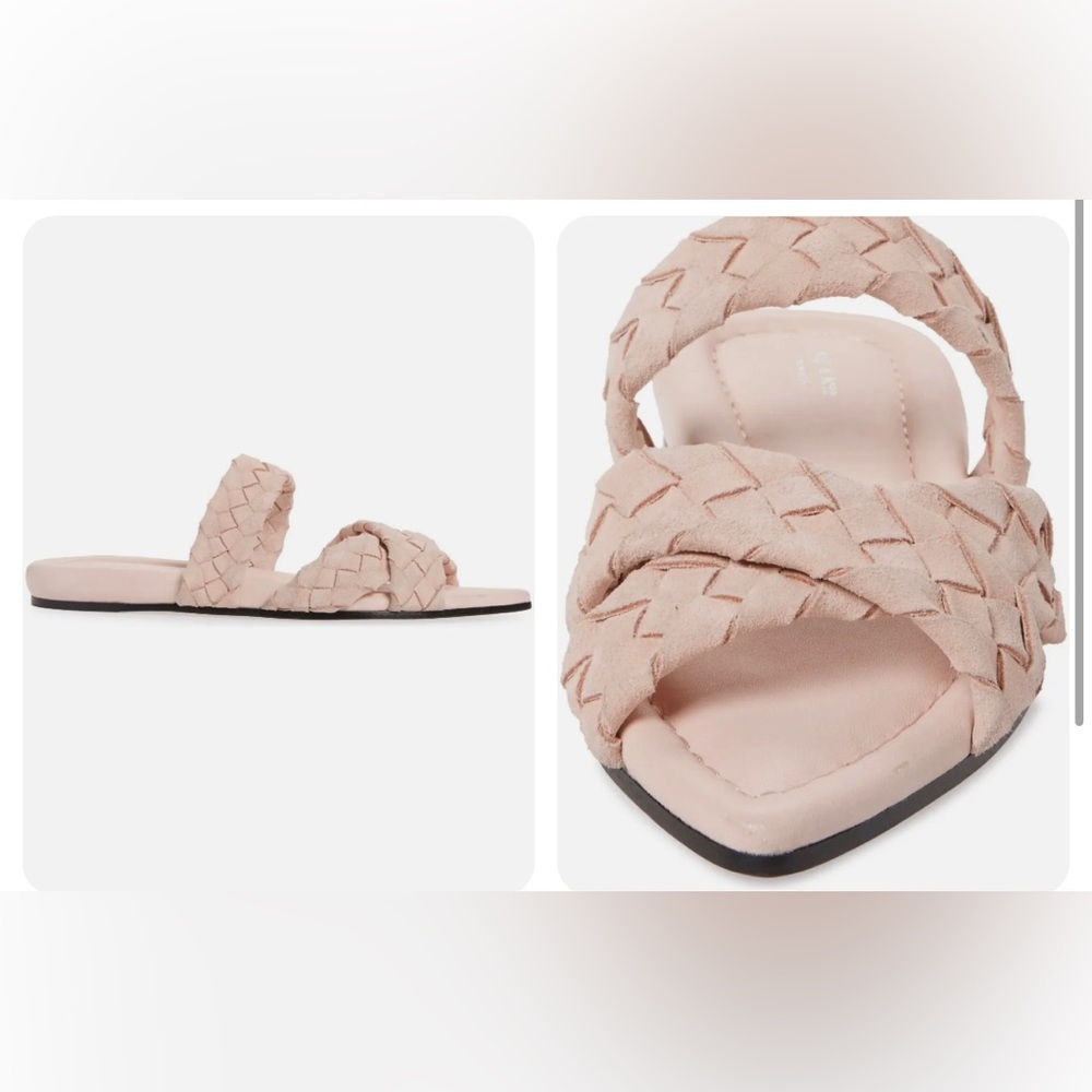 rag & bone Lewis Pointed Toe Slide Sandal
 
PEONYSUEDE, Size 7.5US / 37.5EU